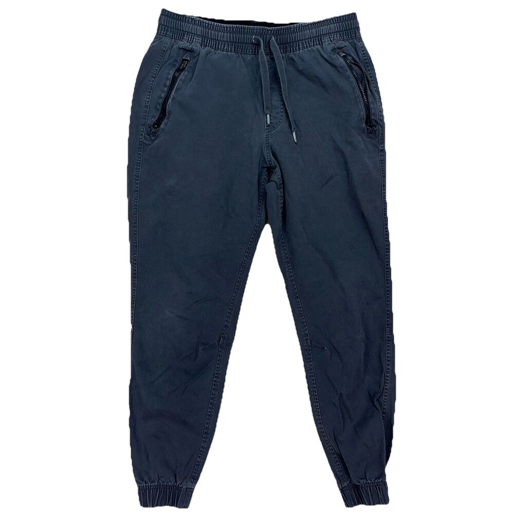 UNDER ARMOUR Jogger Mens Sz Large Gray Chino Zippered‎ Pockets